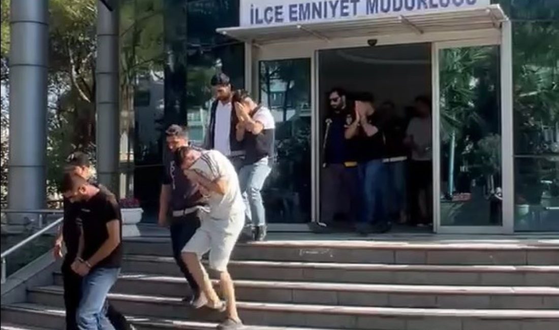 Manisa merkezli 5 ilde suç örgütüne yönelik düzenlenen operasyonda gözaltına