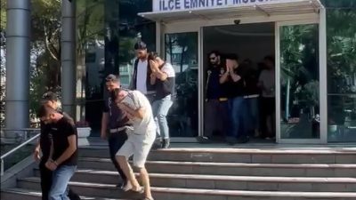 Manisa merkezli 5 ilde suç örgütüne yönelik düzenlenen operasyonda gözaltına