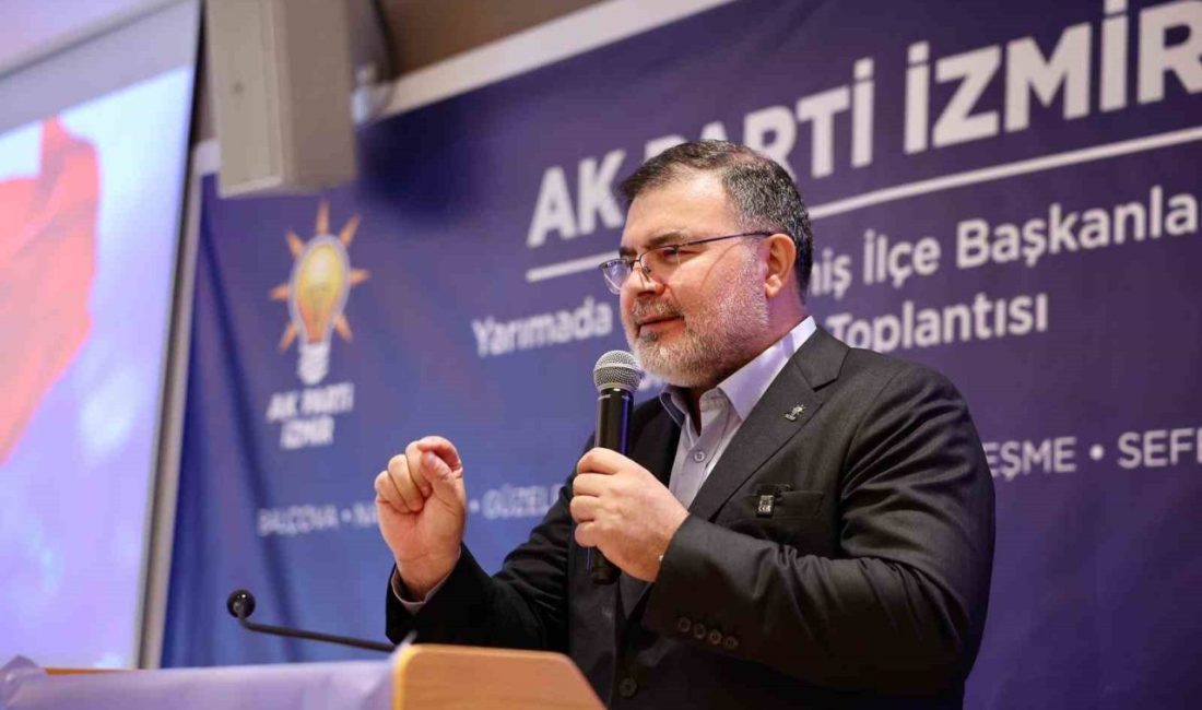 AK Parti İzmir İl Başkanı Bilal Saygılı, İzmir’e kazandırılan Bornova