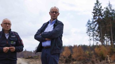 Almanya Başbakanı Friedrich Merz, Hürtgenwald bölgesinde çıkan ve 2 gün