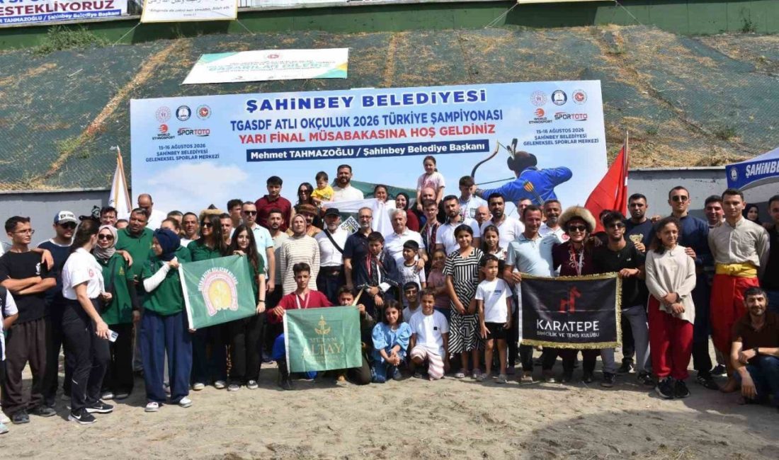 Gaziantep’te, Şahinbey Belediyesi ve Türkiye Geleneksel Atlı Spor Dalları Federasyonu