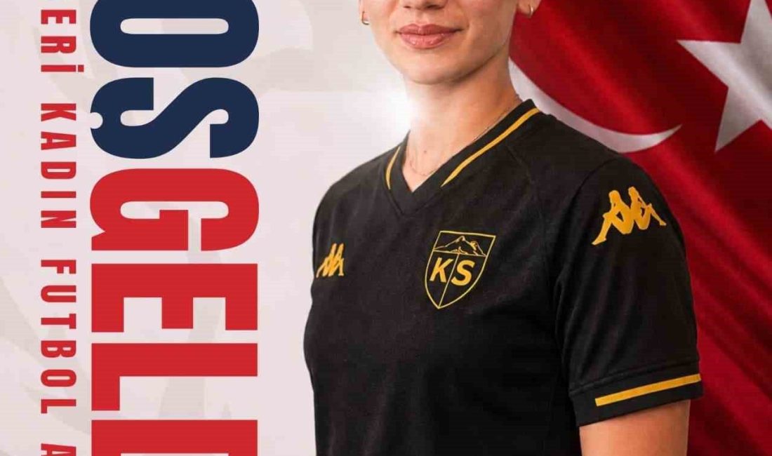Kayseri Kadın Futbol Kulübü, orta sahaya oyuncusu Ayşe Demirci ile