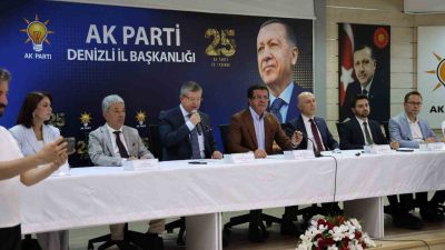 AK Parti Denizli İl Teşkilatı, partinin 25. kuruluş yıl dönümü