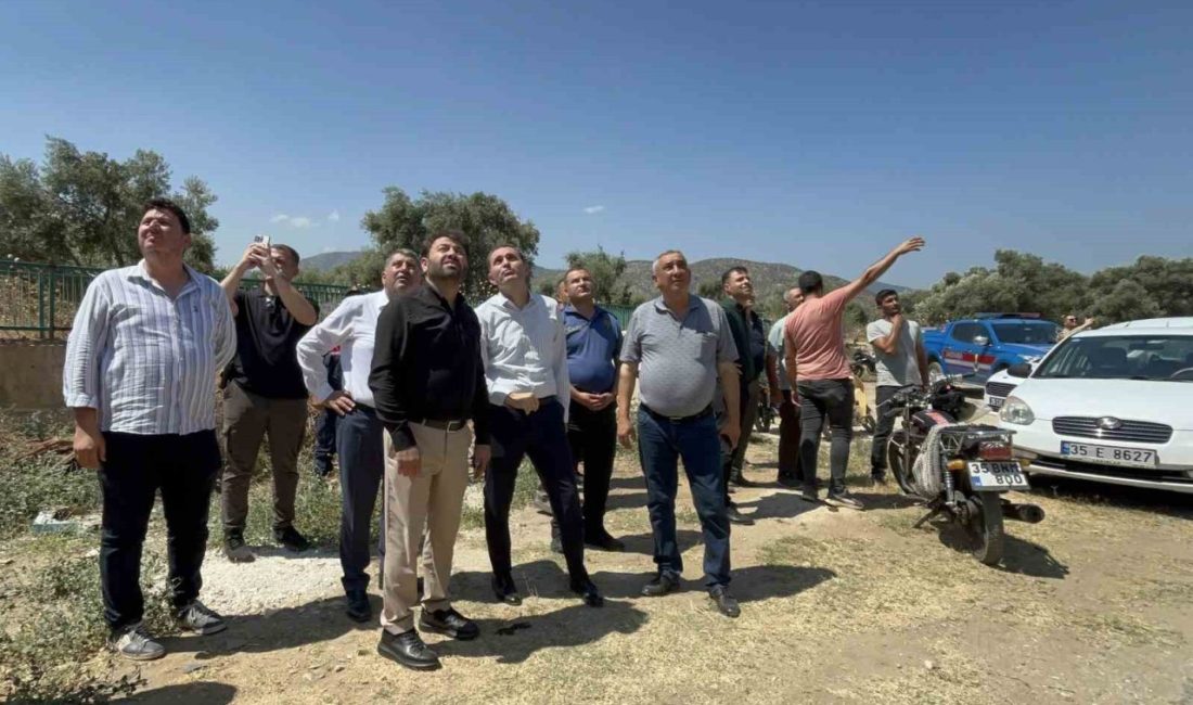 İZMİR ( ) – İzmir’in Bayındır ilçesinde çıkan orman yangını,