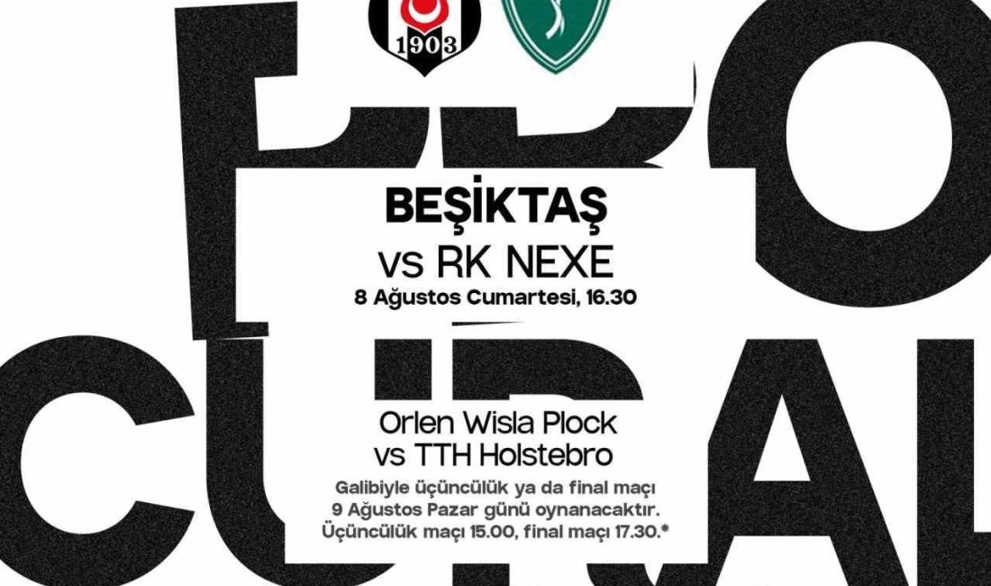 Beşiktaş Hentbol Takımı, 8-9 Ağustos tarihleri arasında Polonya’nın Polck şehrinde