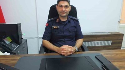 Burhaniye ilçesinde, Yarbay Ünal Bayhan’ın Erzurum’a atanması ile boşalan Jandarma