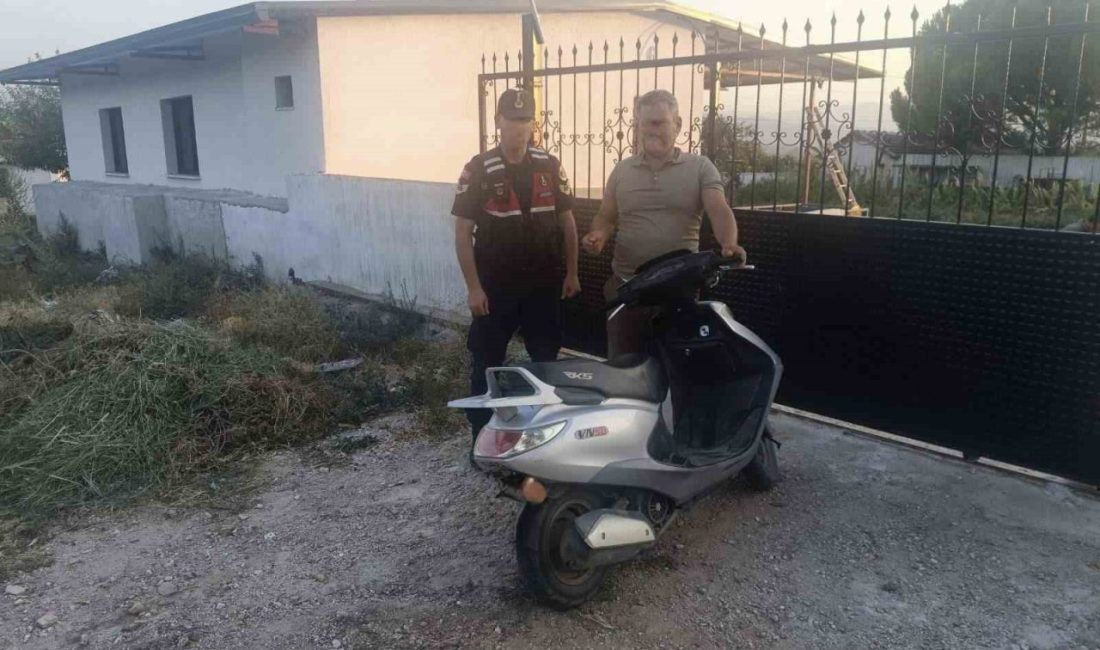 Aydın’ın Çine ilçesinde çalınan motosiklet JASAT ekiplerinin çalışması sonucunda bulunarak