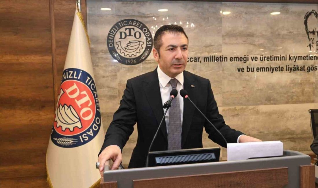 Denizli Ticaret Odası (DTO) Başkanı Uğur Erdoğan, 24 bini aşkın