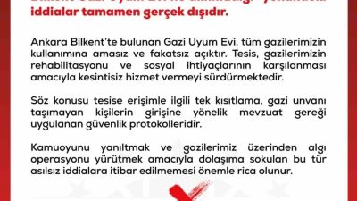 Dezenformasyonla Mücadele Merkezi (DMM), bazı sosyal medya mecralarında yer alan