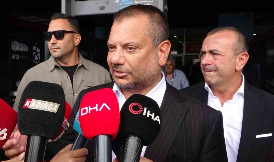 Trabzonspor Kulüp Başkanı Ertuğrul Doğan, transferde adı geçen Mısırlı futbolcu