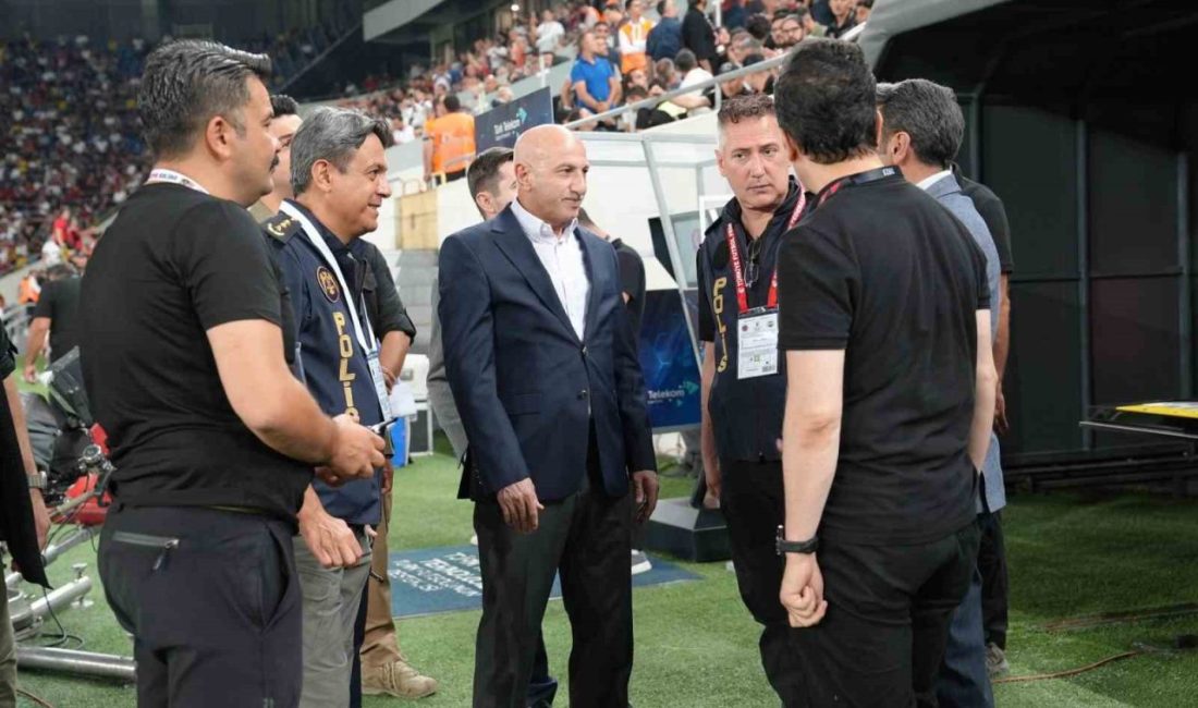 Ankara İl Emniyet Müdürü Maksut Yüksek, Gençlerbirliği-Fenerbahçe Süper Lig karşılaşması
