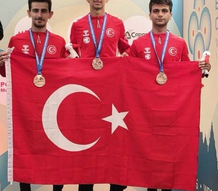 Polonya’da düzenlenen Atıcılık Tüm Dallar U23 Avrupa Şampiyonası’nda mücadele eden