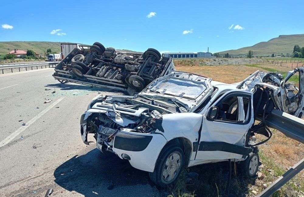 Erzurum’da polis sorumluluk bölgesinde Temmuz ayında 218 ölümlü-yaralanmalı trafik kazası