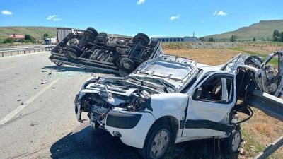 Erzurum’da polis sorumluluk bölgesinde Temmuz ayında 218 ölümlü-yaralanmalı trafik kazası