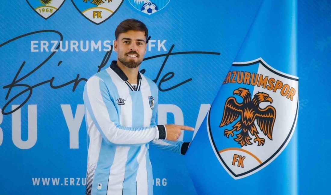 Erzurumspor FK, Portekizli orta saha oyuncusu Miguel Cardoso ile 2