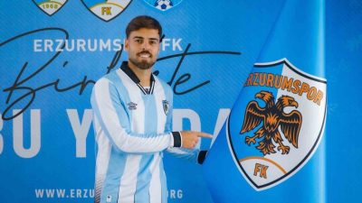 Erzurumspor FK, Portekizli orta saha oyuncusu Miguel Cardoso ile 2