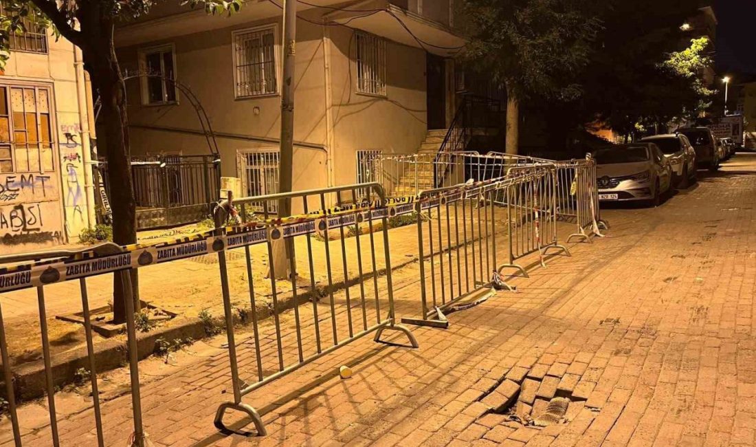 İstanbul Güngören’de 5 katlı binanın birinci katındaki balkon, henüz bilinmeyen