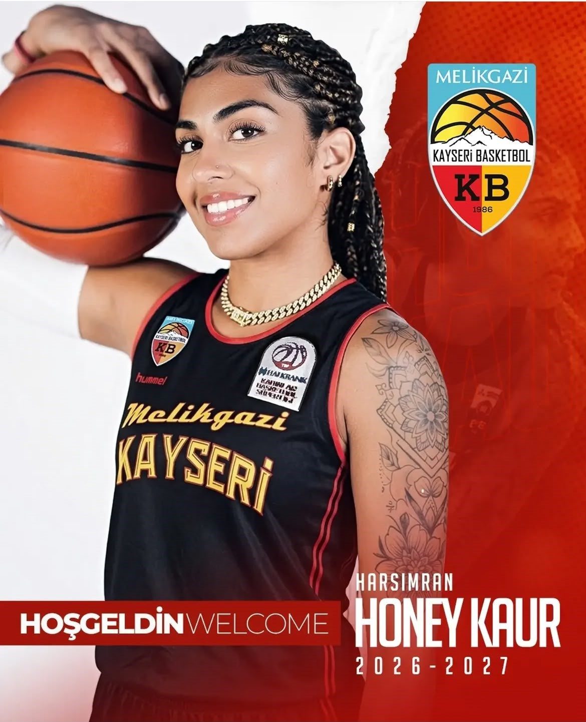 Melikgazi Kayseri Basketbol yeni sezon öncesi ilk transferini gerçekleştirdi. Türkiye