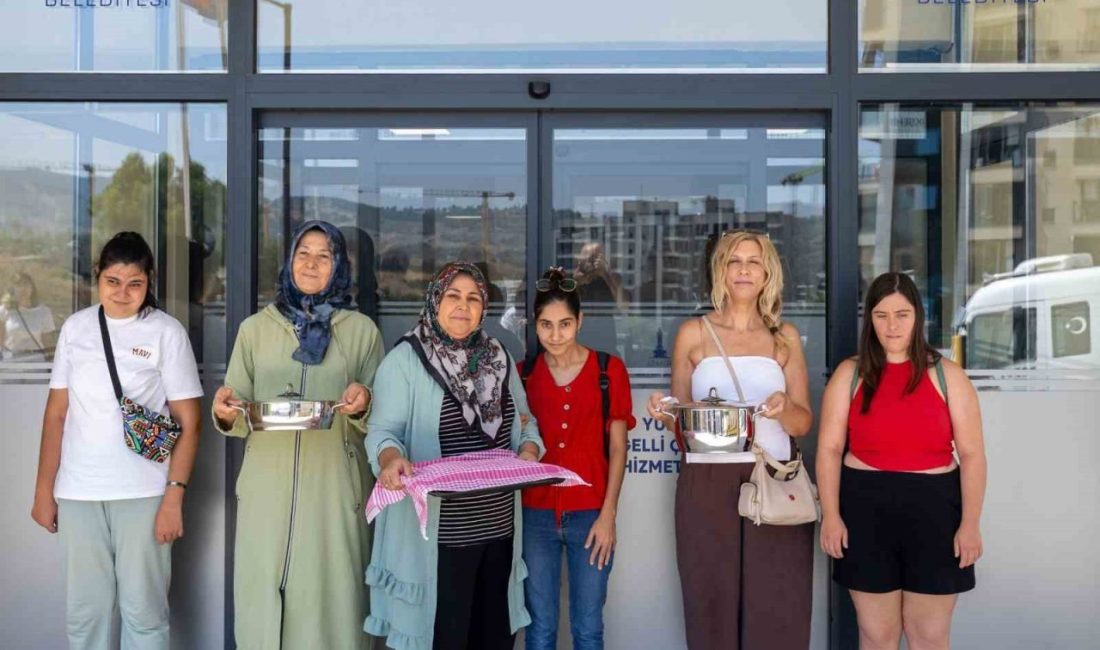 İzmir Büyükşehir Belediyesi Yurdoğlu Engelli Hizmet Merkezi’nde hizmete alınan Dayanışma
