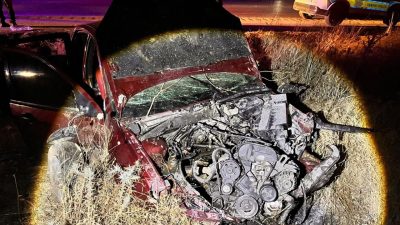 Manisa’nın Kula ilçesinde D300 karayolunda seyir halinde olan otomobil, sürücüsünün