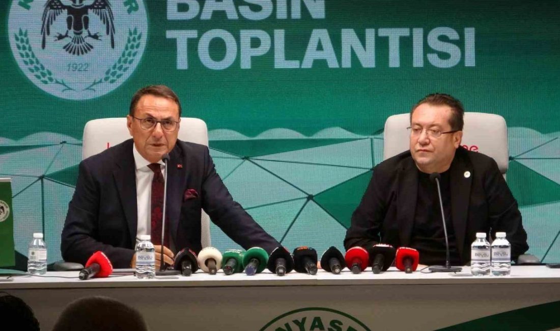 Trendyol Süper Lig’in yeni sezonu öncesi açıklamalarda bulunan Konyaspor Basın
