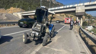 Bilecik’te LPG tankeri ile traktörün çarpıştığı trafik kazasında 1’i ağır,