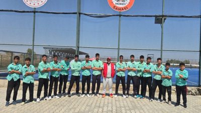 Malatya İl Karması Erkek Hokey Takımı, U17 Türkiye Şampiyonası’nı Türkiye
