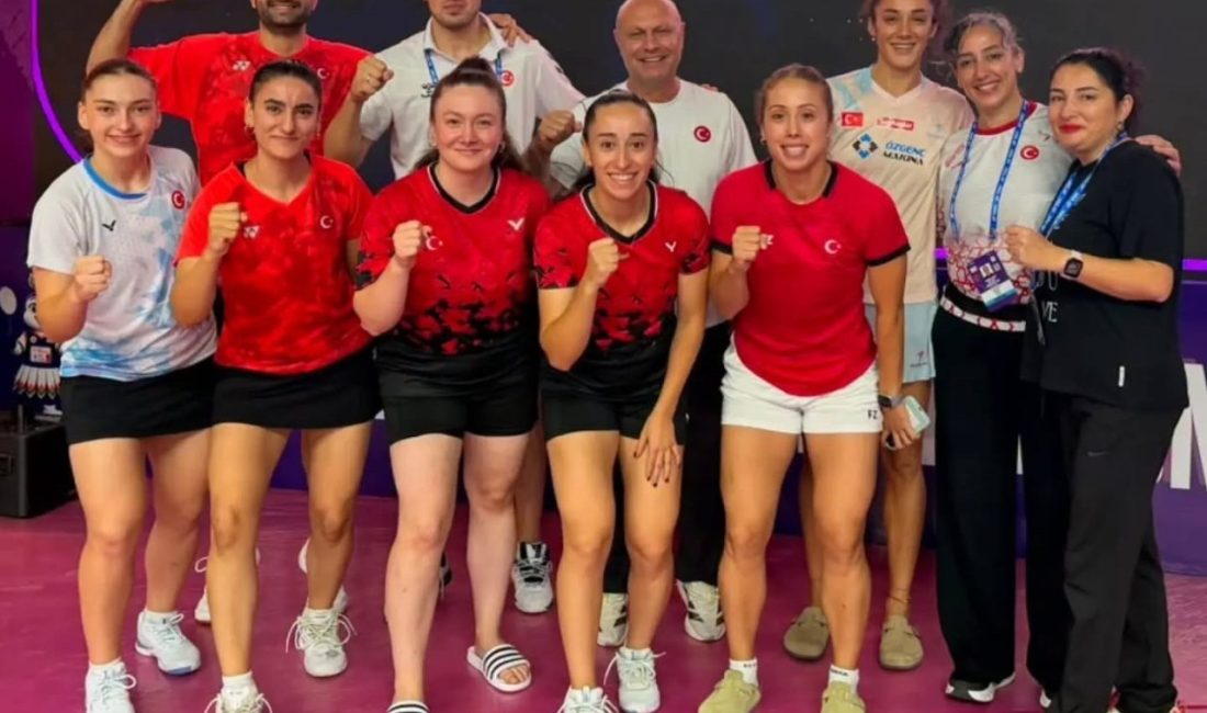 Badminton Milli Takımı Dünya Şampiyonası için Hindistan’da. Erzincanlı milli sporcularında