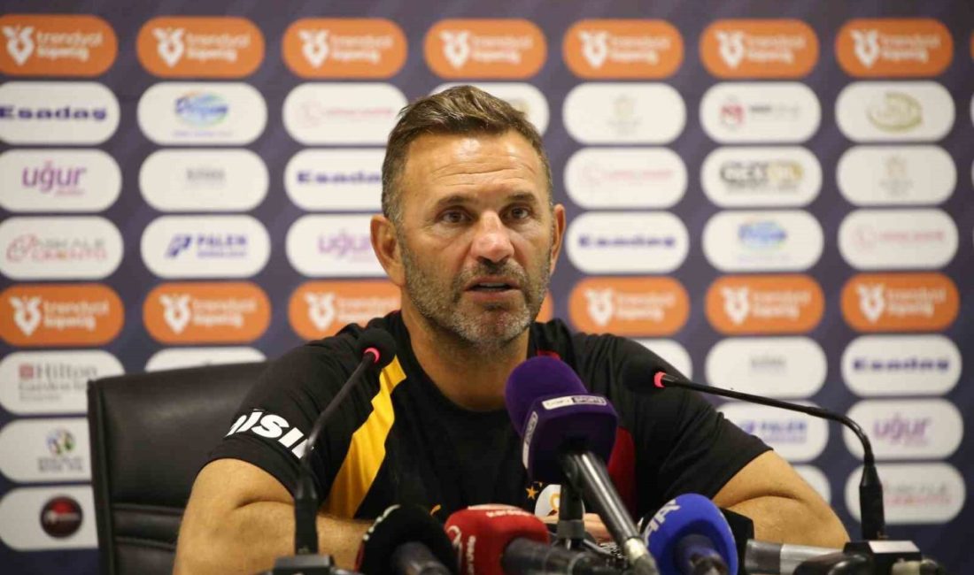 Galatasaray Teknik Direktörü Okan Buruk, Erzurumspor FK maçının ardından yaptığı