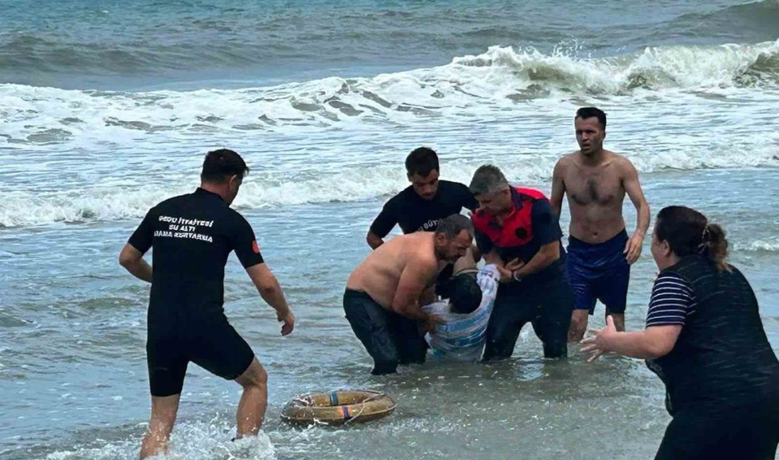 Ordu’nun Ünye ilçesinde, valilik tarafından olumsuz hava şartları ve rip