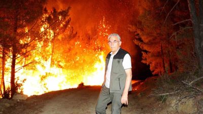 Orman Genel Müdürü Bekir Karacabey, Muğla’da devam eden orman yangınlarında
