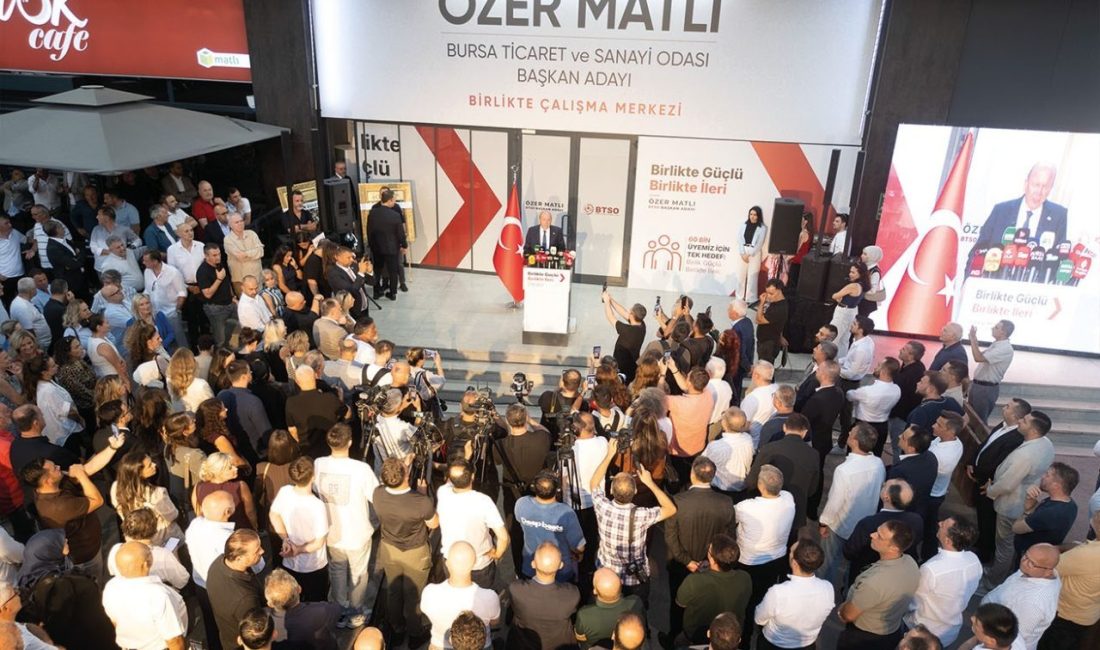 Birlikte Çalışma Merkezi’nin yoğun katılımlı açılışında Bursa iş dünyasına seslenen