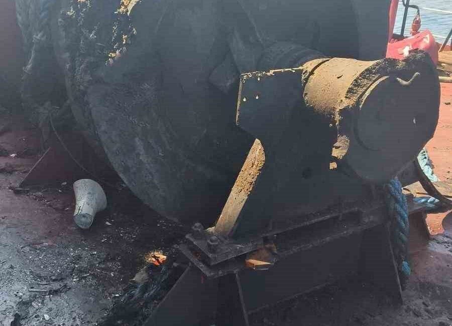 Rusya’nın Novorossiysk Limanı açıklarındaki Türk bayraklı “MV Güllük” kuru yük