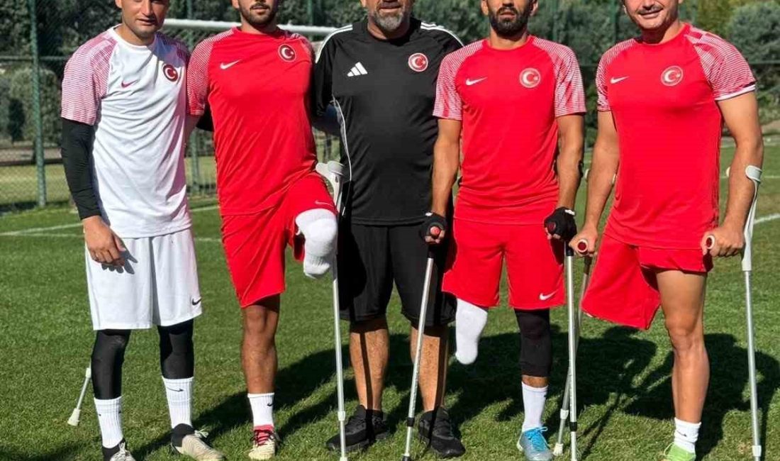Şahinbey Belediye Spor Kulübü’nün 4 sporcusu ve 1 antrenörü, Ampute