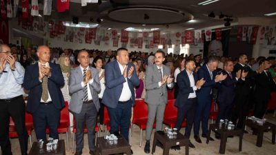 MHP Sarıgöl İlçe Başkanlığı kongresinde Ahmet Serdar Dikmen, MHP Sarıgöl