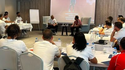 Erzincanspor Teknik Direktörü Mustafa Sarıgül, Türkiye Futbol Federasyonu tarafından Erzurum’da