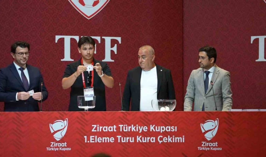 Ziraat Türkiye Kupası 1. Eleme Turu kura çekimi gerçekleştirildi. Kurada