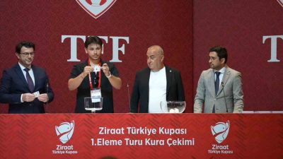Ziraat Türkiye Kupası 1. Eleme Turu kura çekimi gerçekleştirildi. Kurada