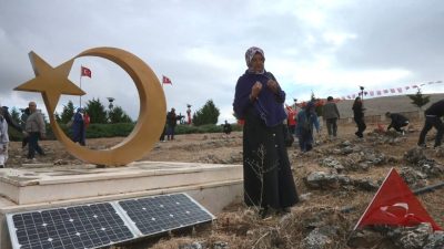 30 Ağustos Zafer Bayramı, Ankara’nın Haymana ilçesinde sabahın ilk ışıklarında
