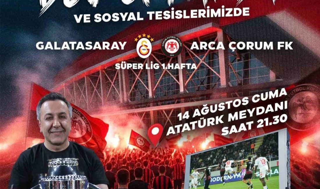 Süper Lig’de tarihinde ilk kez mücadele edecek Çorum FK’nın maçları,