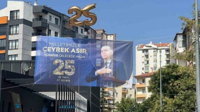 AK Parti’nin kuruluşunun 25. Yıldönümü Talas’ta coşkuyla kutlandı. Genel Merkez