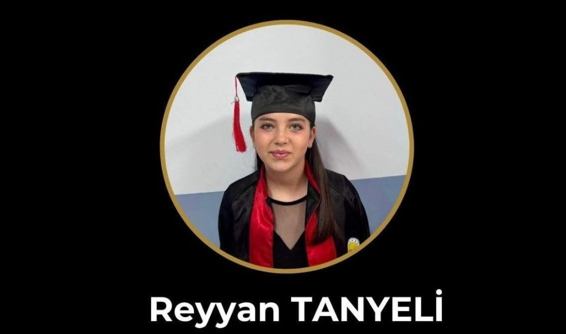 Erzincan’da Demirkent TOKİ İlkokulu ve Ortaokulu 6. sınıf öğrencisi Reyyan