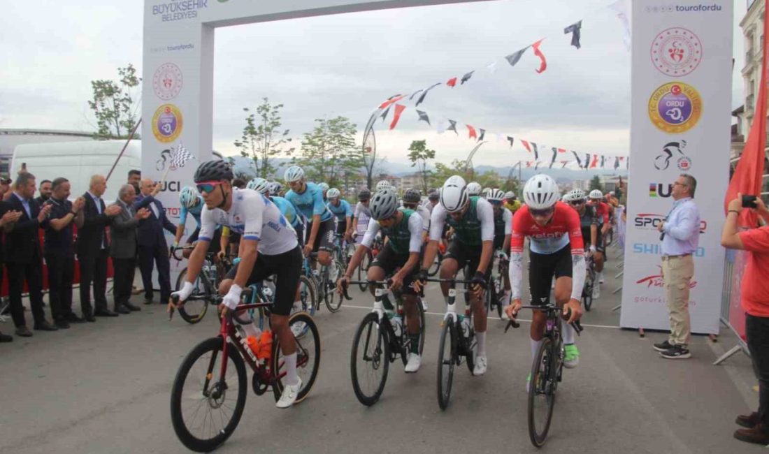 Ordu’da düzenlenen Tour Of Ordu 2026 Uluslararası Bisiklet Yarışı’nın ikinci