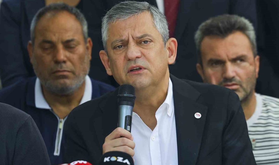 YENİ Parti Genel Başkanı Özgür Özel, “Biz silahların tamamen susmasını,