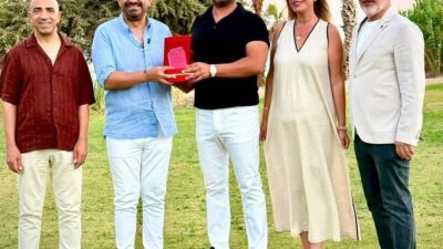 İzmir’in Çeşme ilçesinde, yüksek lisans tezini hayata geçirerek tesisinin elektriğini