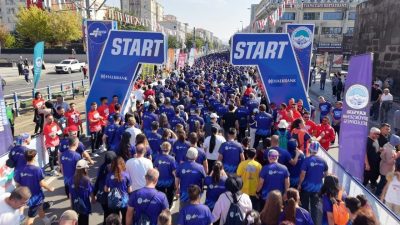 Kayseri Büyükşehir Belediyesi tarafından ’Bir Maratondan Daha Fazlası’ sloganı ve