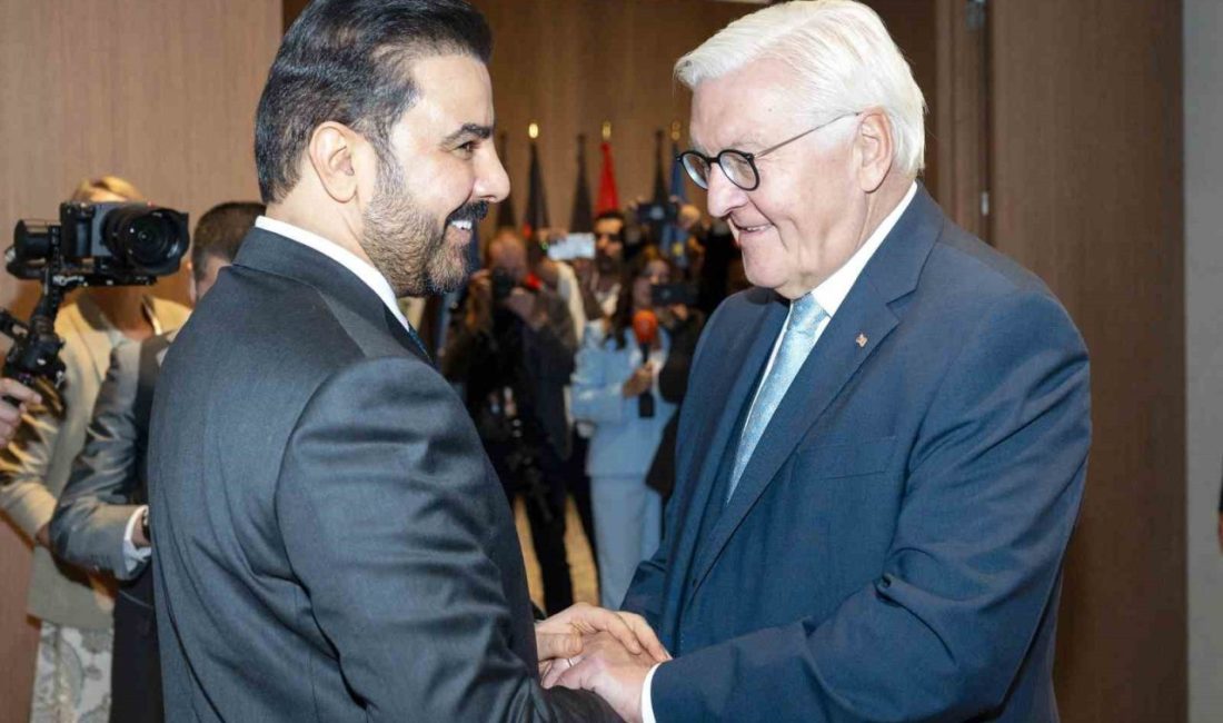 Almanya Cumhurbaşkanı Frank-Walter Steinmeier, ülkesine resmi ziyarette bulunan Irak Başbakanı