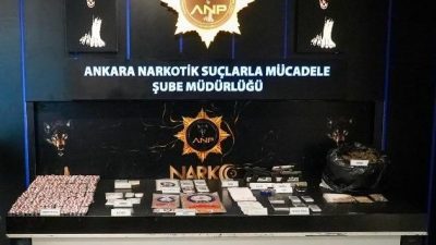 Ankara’da uyuşturucu madde ticaretinin önlenmesi ve uyuşturucu madde temin eden