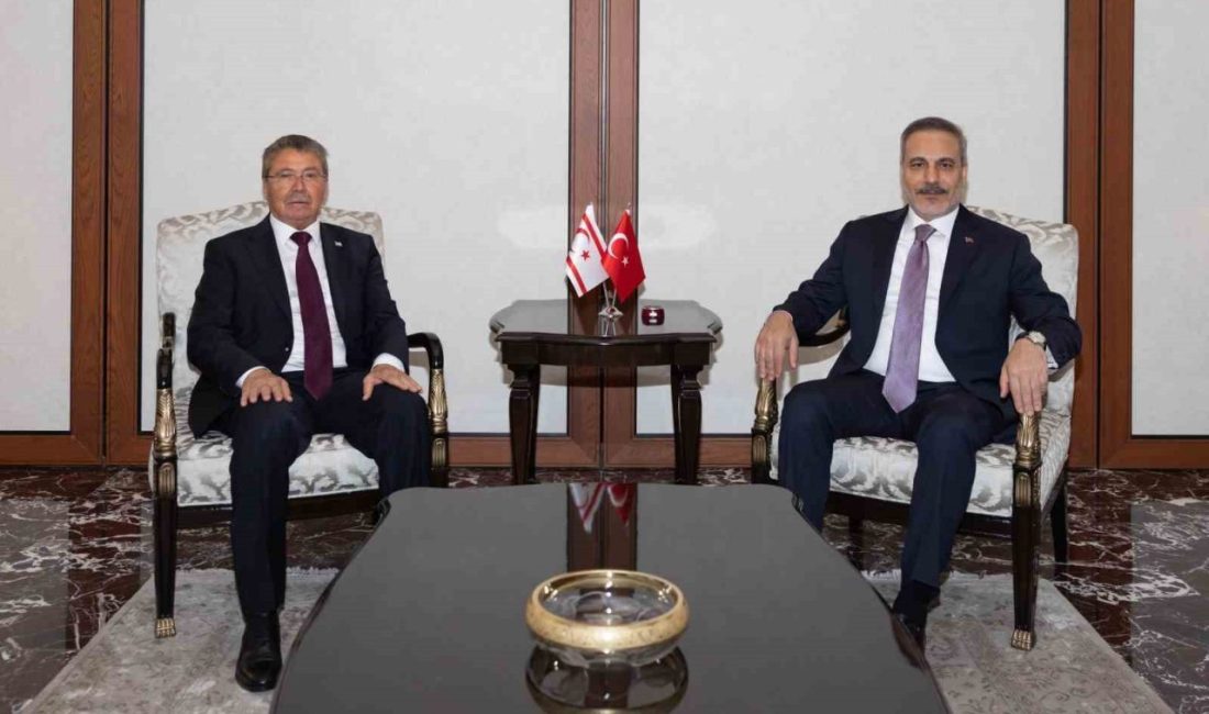 Dışişleri Bakanı Hakan Fidan, Kuzey Kıbrıs Türk Cumhuriyeti (KKTC) Başbakanı