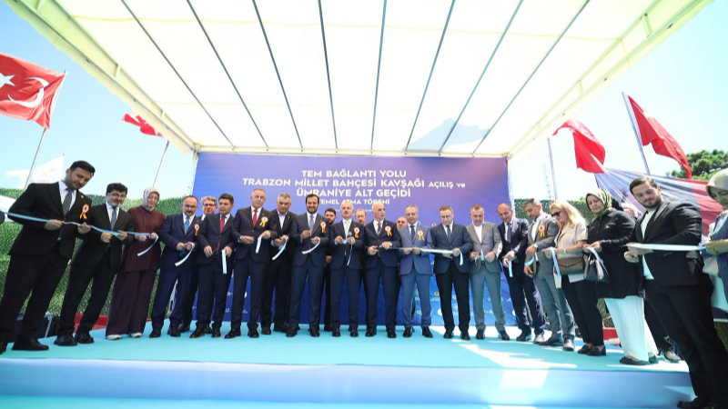 Trabzon Millet Bahçesi’ne yeni bağlantı yolu açıldı, Şile Yolu Üst